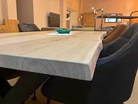 Laura eiken eetkamertafel - afbeelding 4 van  6