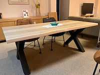 Laura eiken eetkamertafel - afbeelding 5 van  6