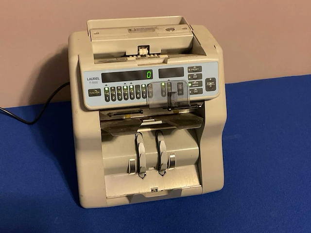 Laurel f-5000 briefgeldtelmachine - afbeelding 1 van  2