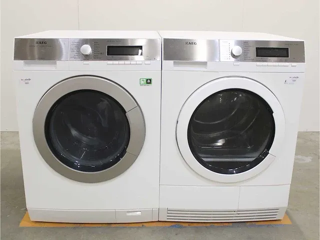 Lavamat ã?komix technology protex plus wasmachine & aeg lavatherm protex plus droger - afbeelding 1 van  8