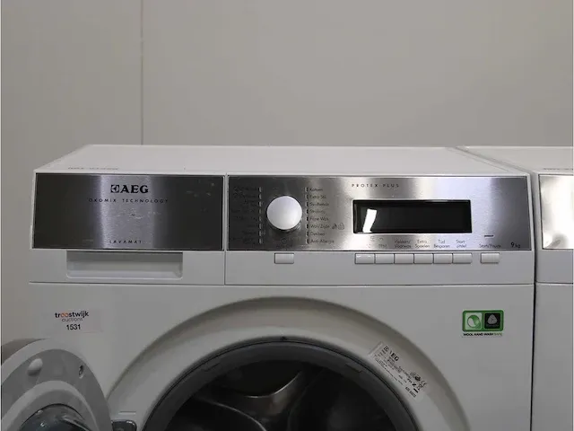 Lavamat ã?komix technology protex plus wasmachine & aeg lavatherm protex plus droger - afbeelding 3 van  8