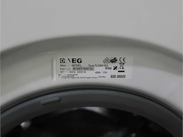 Lavamat ã?komix technology protex plus wasmachine & aeg lavatherm protex plus droger - afbeelding 5 van  8