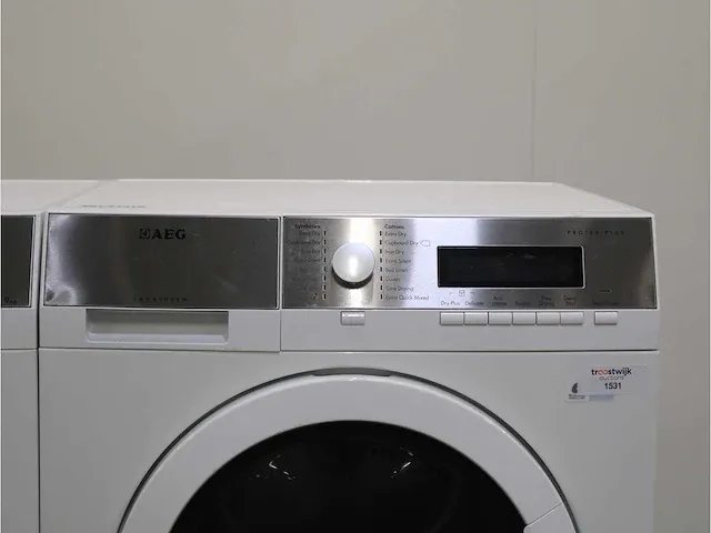 Lavamat ã?komix technology protex plus wasmachine & aeg lavatherm protex plus droger - afbeelding 6 van  8