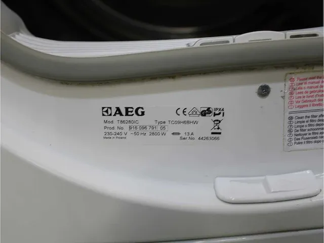 Lavamat ã?komix technology protex plus wasmachine & aeg lavatherm protex plus droger - afbeelding 8 van  8