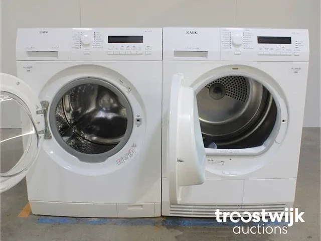 Lavamat carat protex wasmachine & aeg lavatherm protex droger - afbeelding 2 van  8