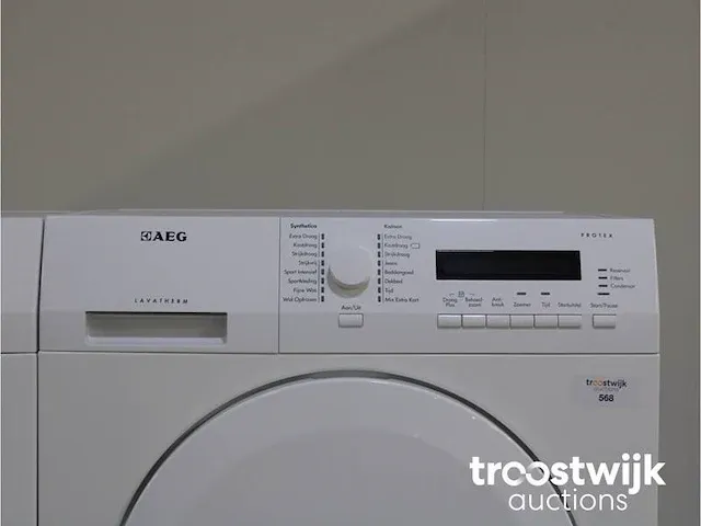 Lavamat carat protex wasmachine & aeg lavatherm protex droger - afbeelding 6 van  8