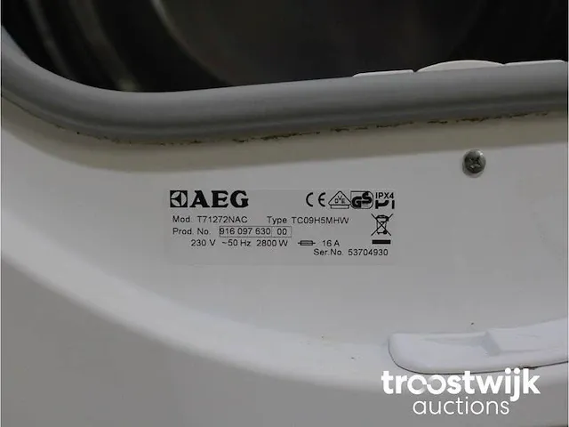 Lavamat carat protex wasmachine & aeg lavatherm protex droger - afbeelding 8 van  8