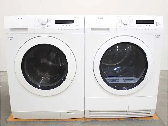 Lavamat exclusive protex wasmachine & aeg ã?ko_lavatherm protex droger - afbeelding 1 van  8