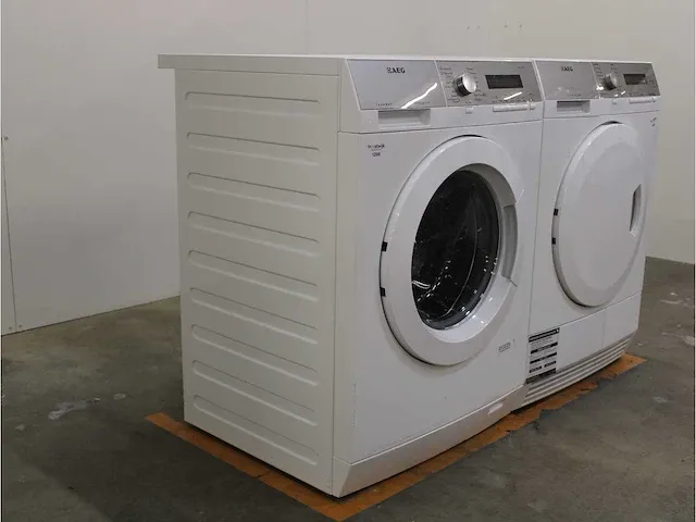 Lavamat exclusive protex wasmachine & aeg lavatherm protex droger - afbeelding 4 van  8