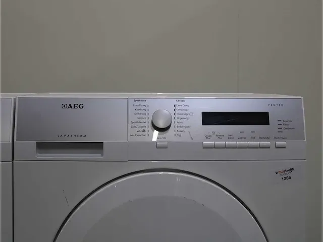 Lavamat exclusive protex wasmachine & aeg lavatherm protex droger - afbeelding 6 van  8