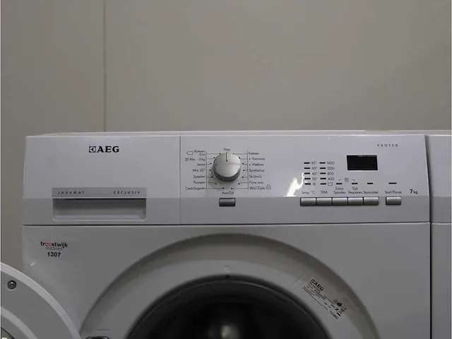 Lavamat exclusive protex wasmachine & aeg lavatherm protex droger - afbeelding 3 van  8