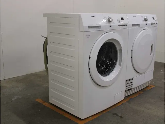 Lavamat exclusive protex wasmachine & aeg lavatherm protex droger - afbeelding 4 van  8