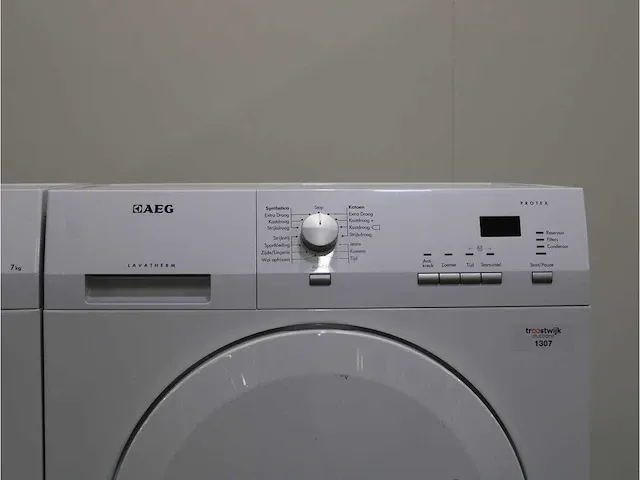 Lavamat exclusive protex wasmachine & aeg lavatherm protex droger - afbeelding 6 van  8
