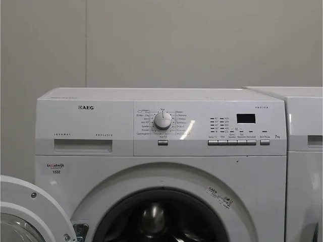 Lavamat exclusive protex wasmachine & aeg lavatherm protex droger - afbeelding 3 van  8