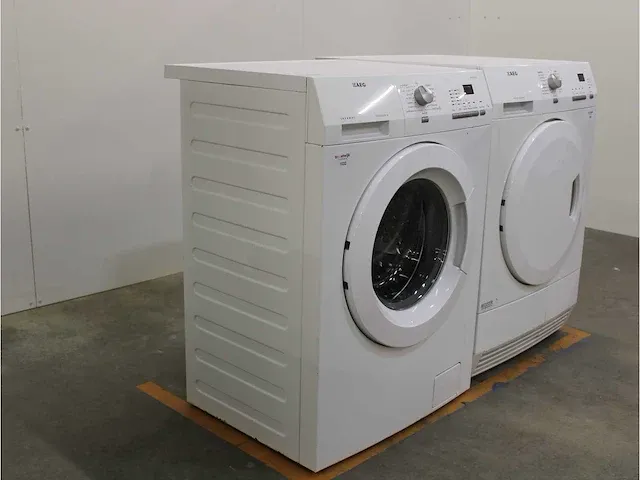 Lavamat exclusive protex wasmachine & aeg lavatherm protex droger - afbeelding 4 van  8