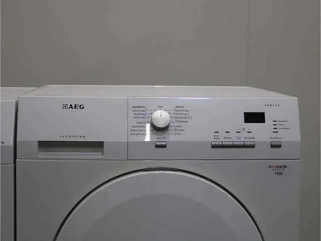 Lavamat exclusive protex wasmachine & aeg lavatherm protex droger - afbeelding 6 van  8