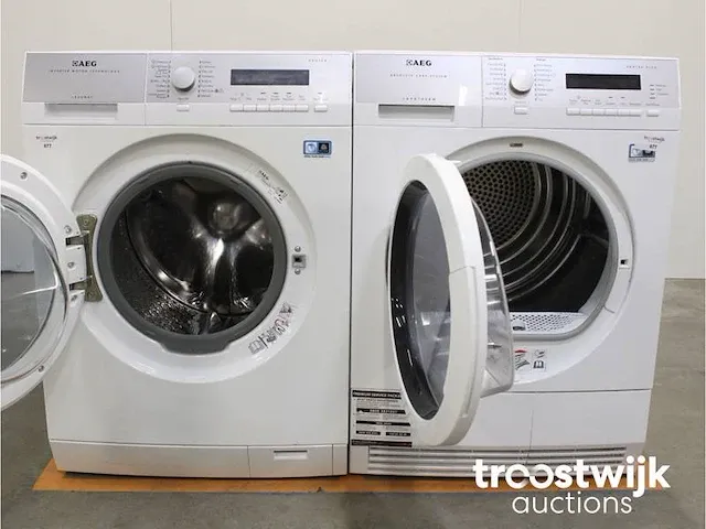 Lavamat inverter motor technology protex wasmachine & aeg lavatherm absolute care system protex plus droger - afbeelding 2 van  8