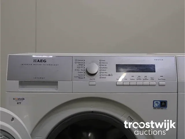 Lavamat inverter motor technology protex wasmachine & aeg lavatherm absolute care system protex plus droger - afbeelding 3 van  8