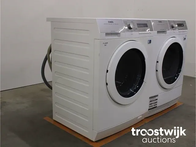Lavamat inverter motor technology protex wasmachine & aeg lavatherm absolute care system protex plus droger - afbeelding 4 van  8