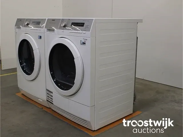 Lavamat inverter motor technology protex wasmachine & aeg lavatherm absolute care system protex plus droger - afbeelding 7 van  8
