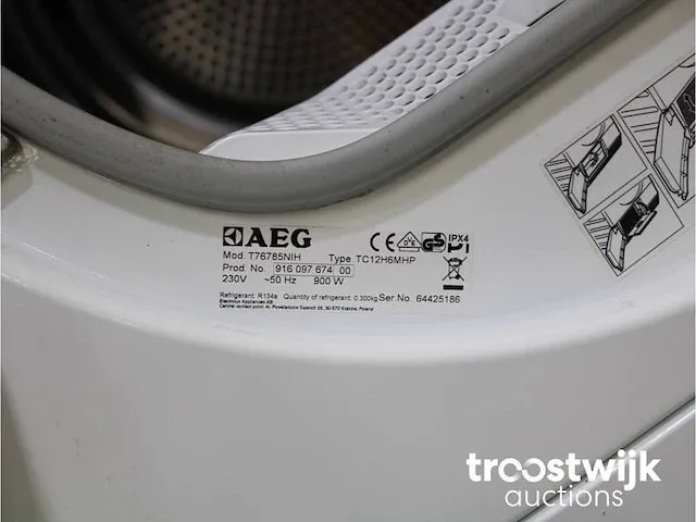 Lavamat inverter motor technology protex wasmachine & aeg lavatherm absolute care system protex plus droger - afbeelding 8 van  8