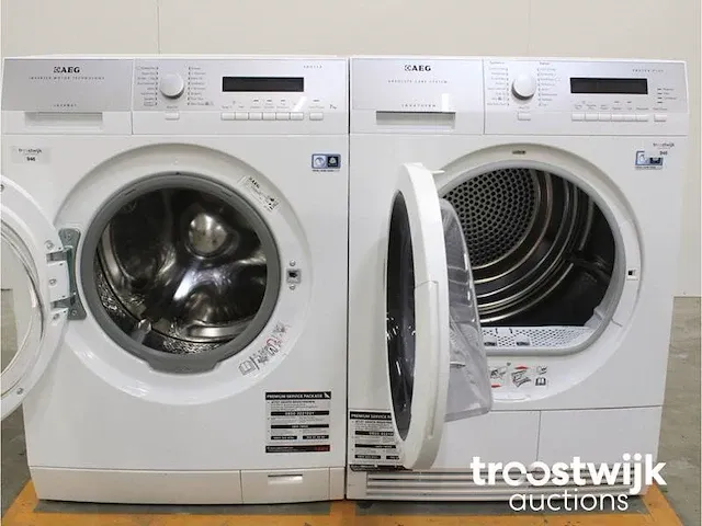 Lavamat inverter motor technology protex wasmachine & aeg lavatherm absolute care system protex plus droger - afbeelding 2 van  8