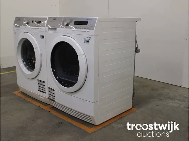 Lavamat inverter motor technology protex wasmachine & aeg lavatherm absolute care system protex plus droger - afbeelding 7 van  8