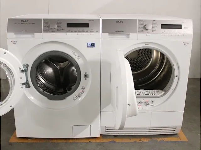 Lavamat inverter motor technology protex wasmachine & aeg lavatherm protex droger - afbeelding 2 van  8