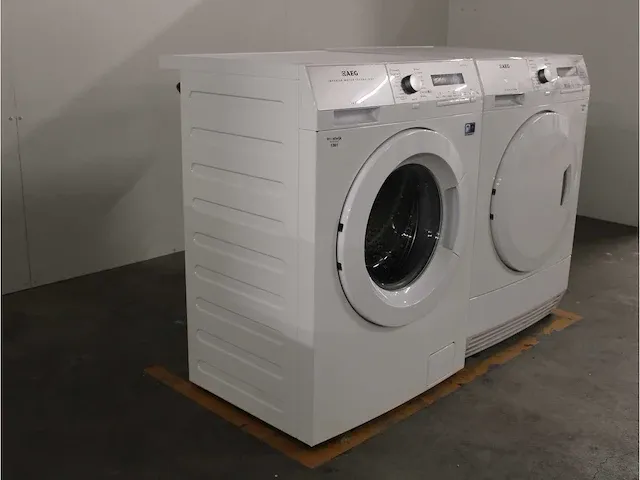 Lavamat inverter motor technology protex wasmachine & aeg lavatherm protex droger - afbeelding 4 van  8