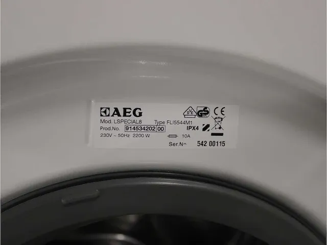 Lavamat inverter motor technology protex wasmachine & aeg lavatherm protex droger - afbeelding 5 van  8