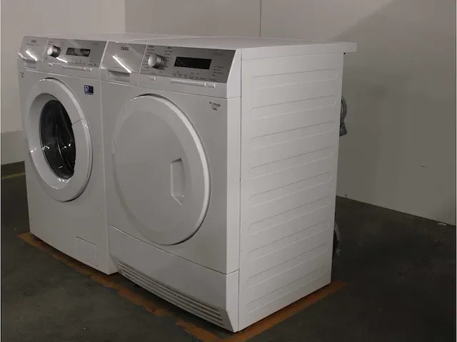 Lavamat inverter motor technology protex wasmachine & aeg lavatherm protex droger - afbeelding 7 van  8