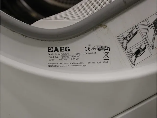 Lavamat inverter motor technology protex wasmachine & aeg lavatherm protex droger - afbeelding 8 van  8