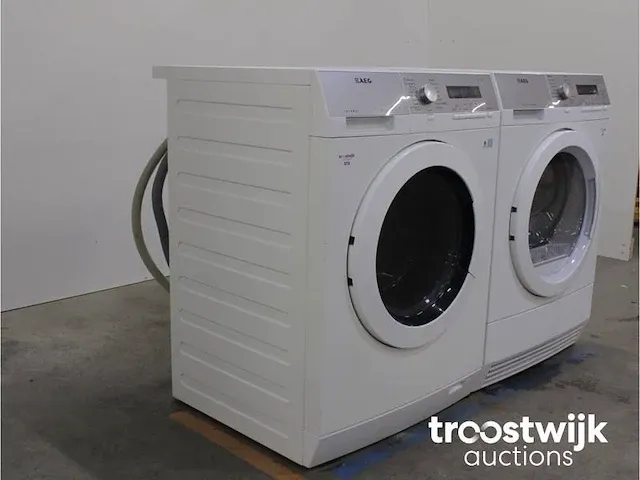 Lavamat protex exclusiv wasmachine & aeg lavatherm protex droger - afbeelding 4 van  8