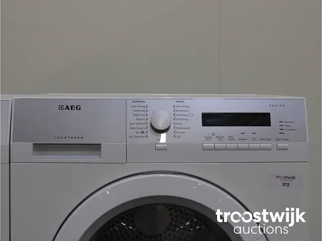 Lavamat protex exclusiv wasmachine & aeg lavatherm protex droger - afbeelding 6 van  8
