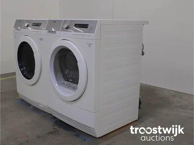 Lavamat protex exclusiv wasmachine & aeg lavatherm protex droger - afbeelding 7 van  8