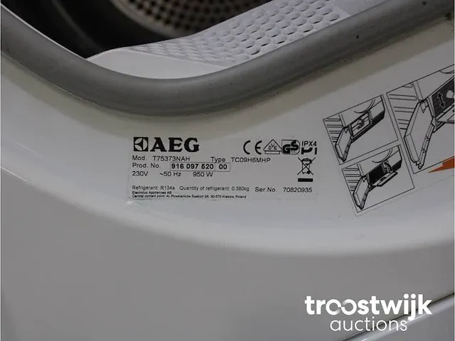 Lavamat protex exclusiv wasmachine & aeg lavatherm protex droger - afbeelding 8 van  8