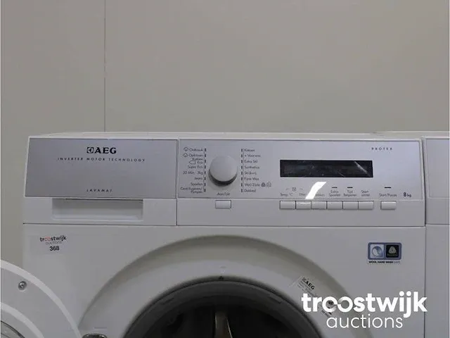 Lavamat protex inverter motor technology wasmachine & aeg lavatherm protex droger - afbeelding 3 van  8