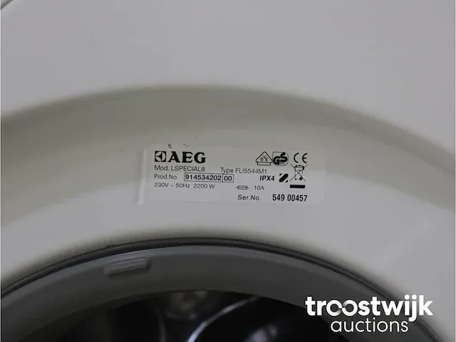 Lavamat protex inverter motor technology wasmachine & aeg lavatherm protex droger - afbeelding 5 van  8