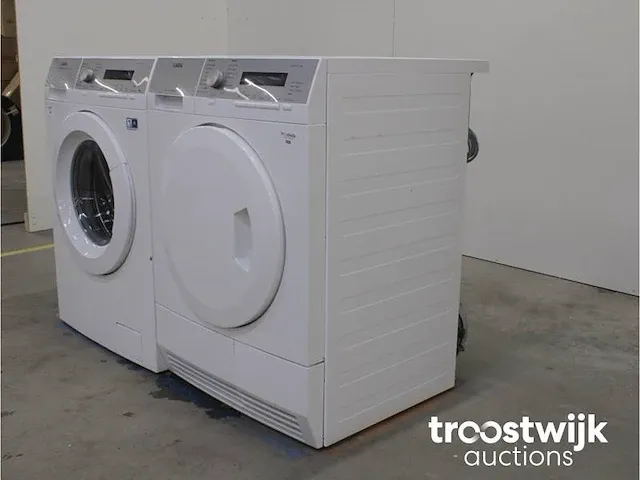 Lavamat protex inverter motor technology wasmachine & aeg lavatherm protex droger - afbeelding 7 van  8