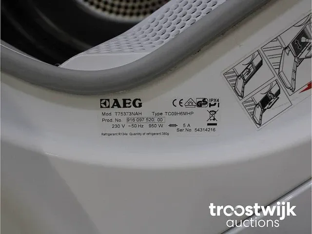 Lavamat protex inverter motor technology wasmachine & aeg lavatherm protex droger - afbeelding 8 van  8
