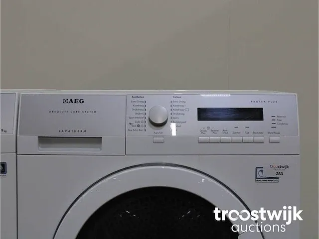 Lavamat protex wasmachine & aeg lavatherm absolute care system protex plus droger - afbeelding 6 van  8