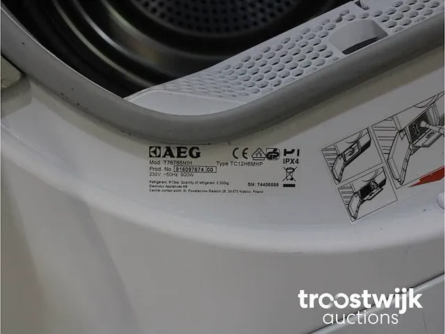 Lavamat protex wasmachine & aeg lavatherm absolute care system protex plus droger - afbeelding 8 van  8