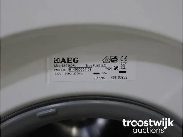 Lavamat protex wasmachine & aeg lavatherm exclusive protex droger - afbeelding 5 van  8