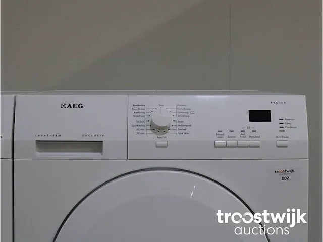 Lavamat protex wasmachine & aeg lavatherm exclusive protex droger - afbeelding 6 van  8