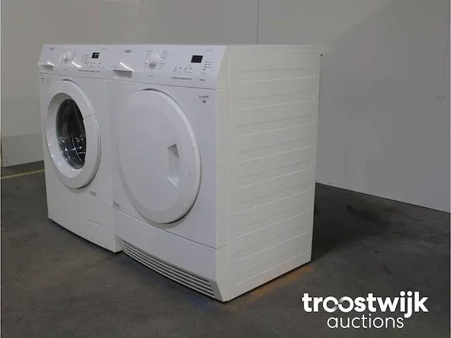 Lavamat protex wasmachine & aeg lavatherm exclusive protex droger - afbeelding 7 van  8