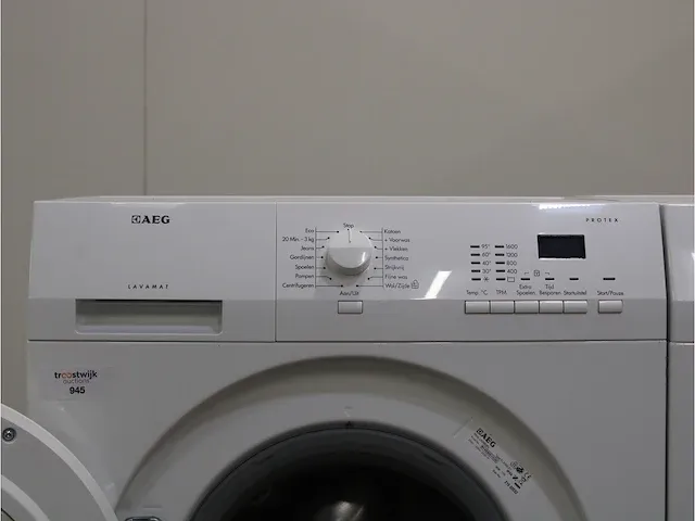 Lavamat protex wasmachine & aeg lavatherm protex droger - afbeelding 3 van  8