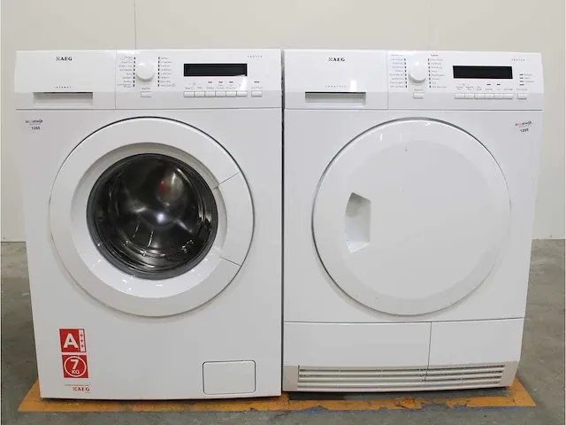 Lavamat protex wasmachine & aeg lavatherm protex droger - afbeelding 1 van  8