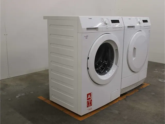 Lavamat protex wasmachine & aeg lavatherm protex droger - afbeelding 4 van  8