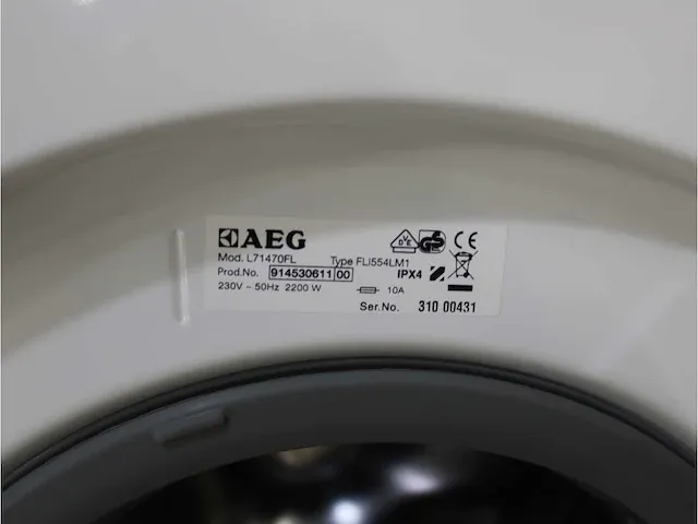 Lavamat protex wasmachine & aeg lavatherm protex droger - afbeelding 5 van  8