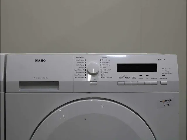 Lavamat protex wasmachine & aeg lavatherm protex droger - afbeelding 6 van  8